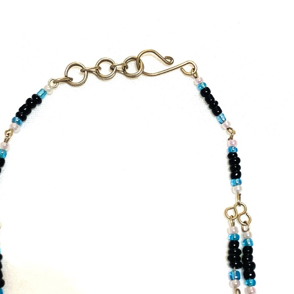 Authentic hand-made Native American anklet. - Picture 2 of 4